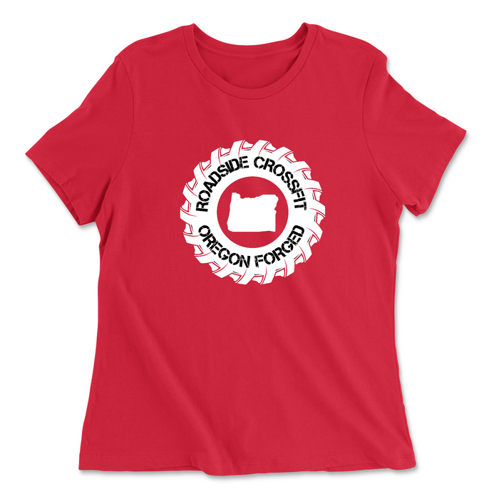 Roadside CrossFit Round Womens - Relaxed Jersey T-Shirt