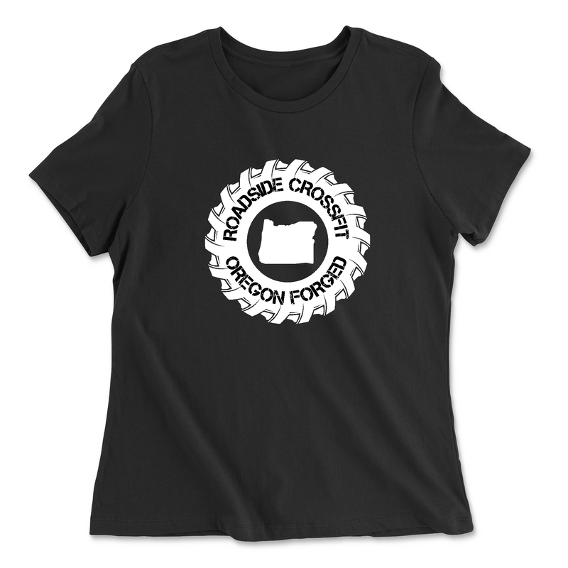 Roadside CrossFit Round Womens - Relaxed Jersey T-Shirt