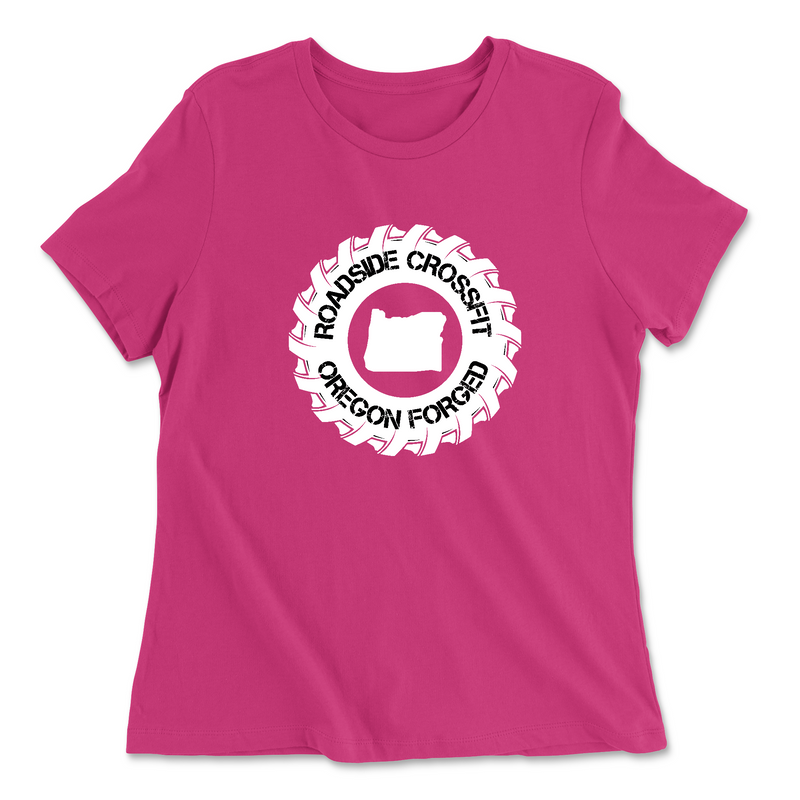 Roadside CrossFit Round Womens - Relaxed Jersey T-Shirt