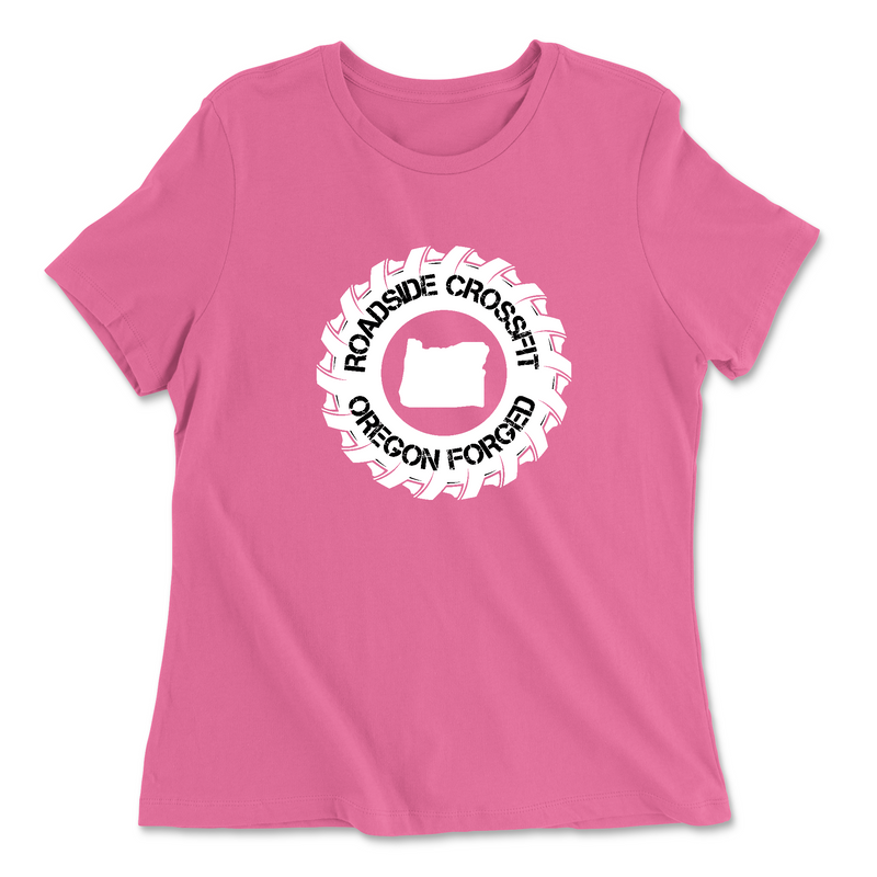 Roadside CrossFit Round Womens - Relaxed Jersey T-Shirt