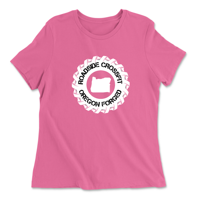 Roadside CrossFit Round Womens - Relaxed Jersey T-Shirt