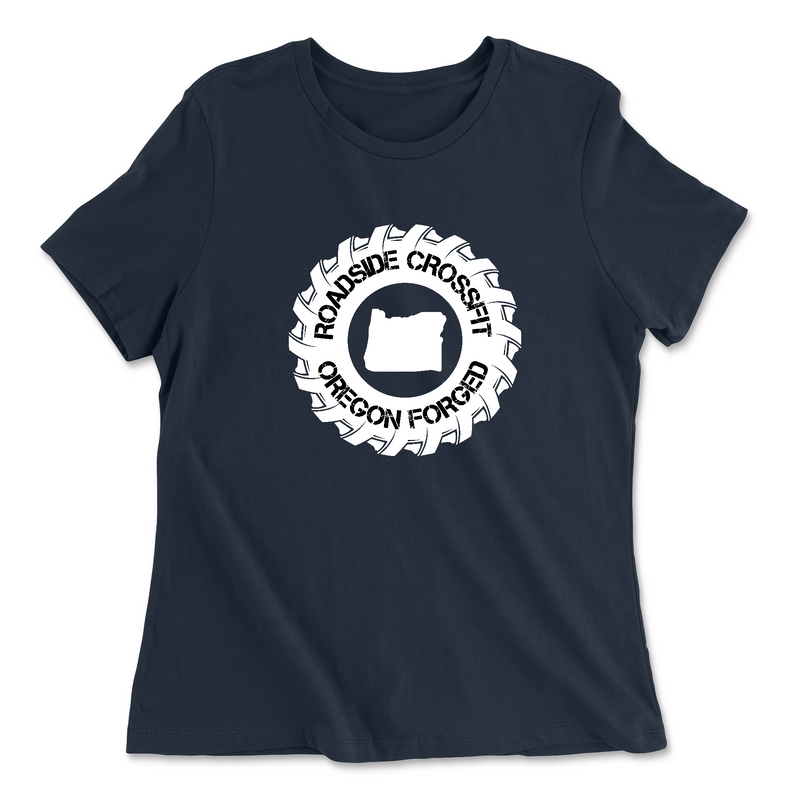 Roadside CrossFit Round Womens - Relaxed Jersey T-Shirt