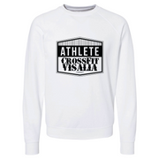 Mens 2X-Large WHITE CrewNeck