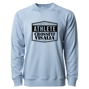 Mens 2X-Large MISTY_BLUE CrewNeck