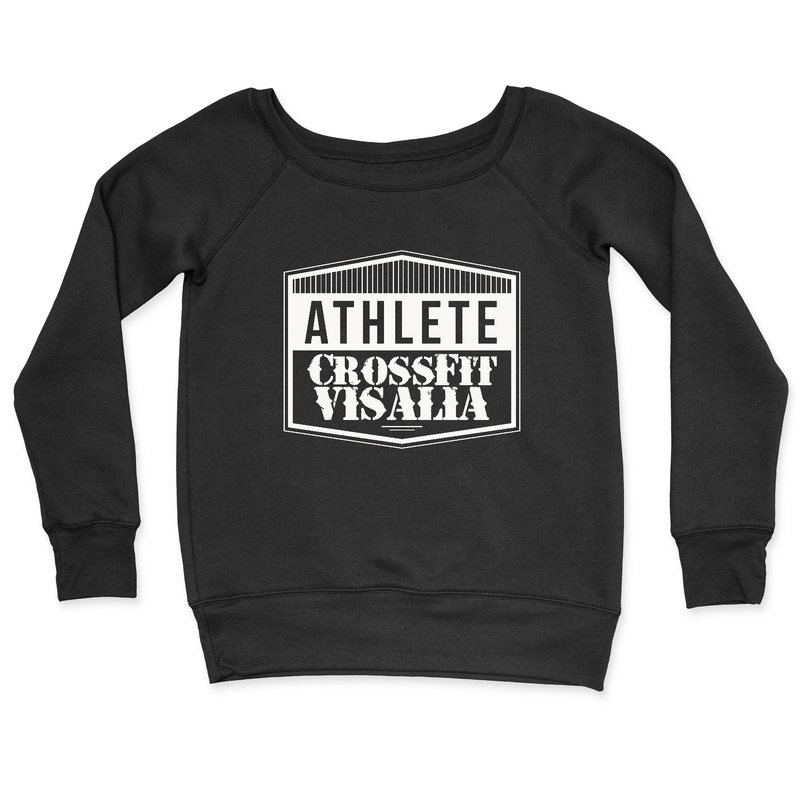 Womens 2X-Large BLACK CrewNeck