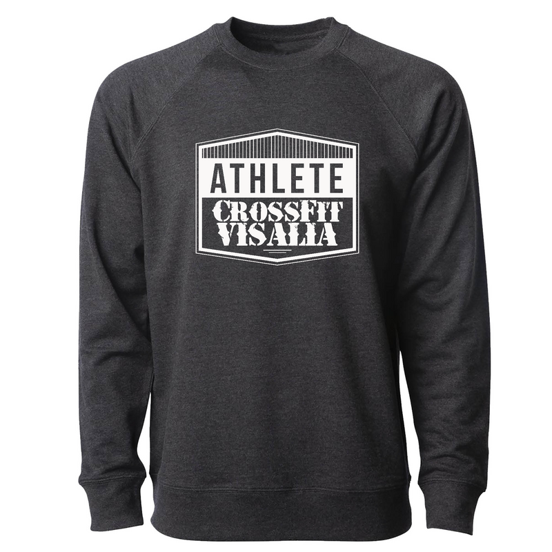 Mens 2X-Large CHARCOAL_HEATHER CrewNeck