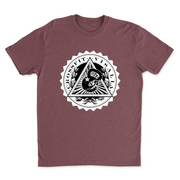 Mens 2X-Large HEATHER_MAROON T-Shirt