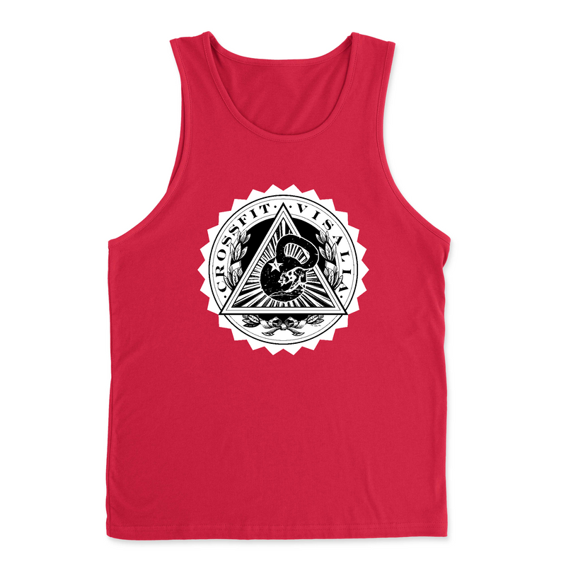Mens 2X-Large RED Tank Top