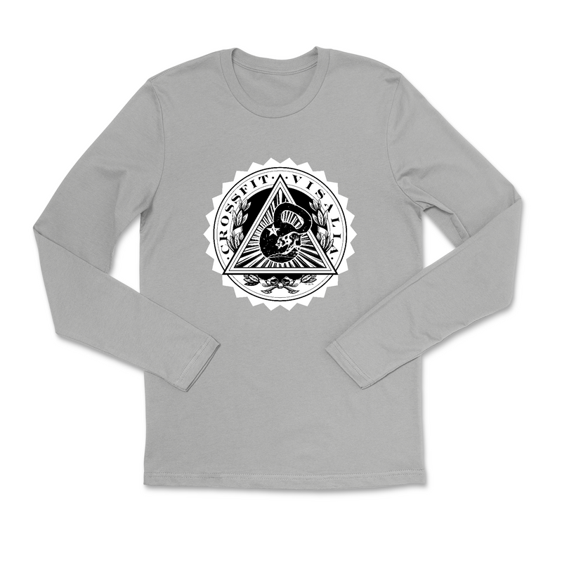 Mens 2X-Large HEATHER_GRAY Long Sleeve