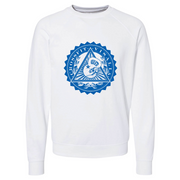 Mens 2X-Large WHITE CrewNeck