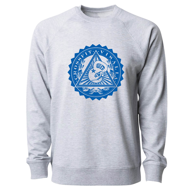 Mens 2X-Large ATHLETIC_HEATHER CrewNeck