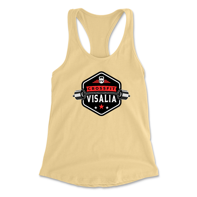 Womens 2X-Large BANANA_CREAM Tank Top