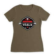 Womens 2X-Large MILITARY_GREEN T-Shirt