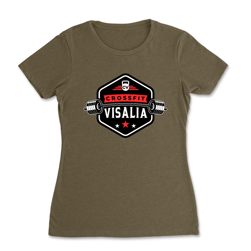Womens 2X-Large MILITARY_GREEN T-Shirt