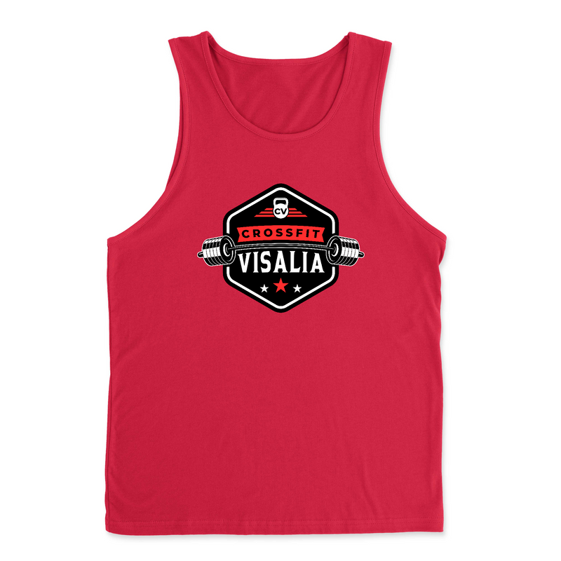 Mens 2X-Large RED Tank Top