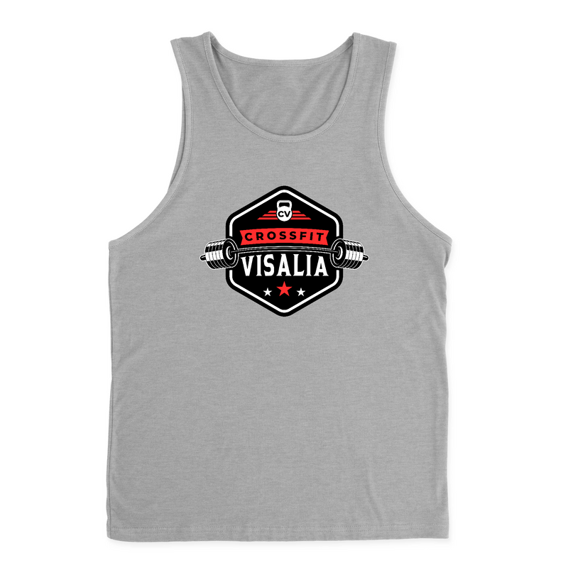 Mens 2X-Large HEATHER_GRAY Tank Top