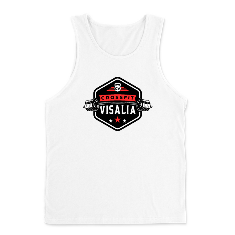 Mens 2X-Large WHITE Tank Top