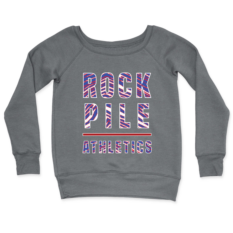 Rock Pile CrossFit Zubaz Womens - CrewNeck