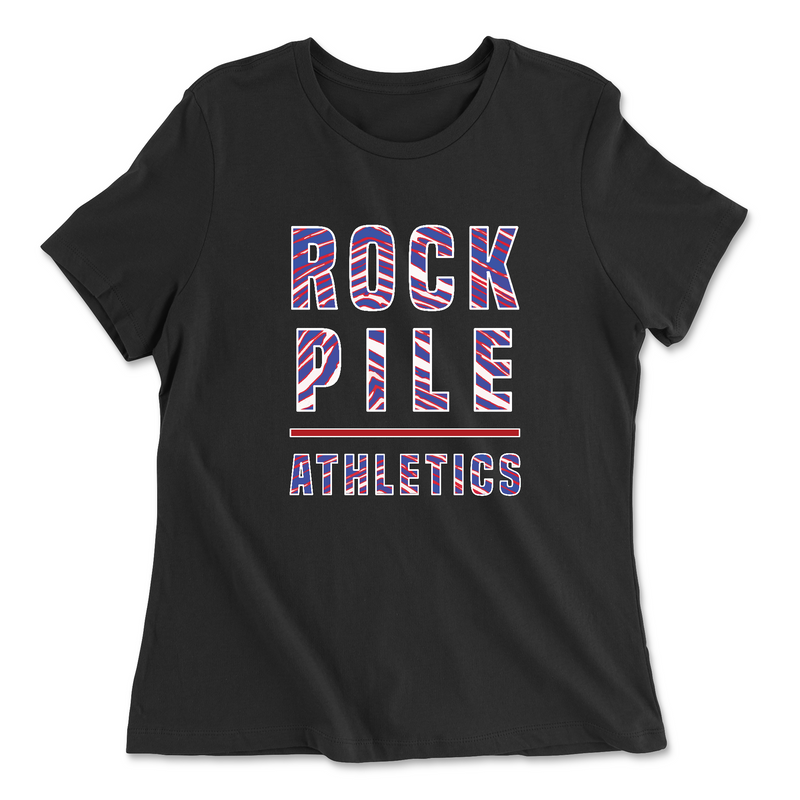 Rock Pile CrossFit Zubaz Womens - Relaxed Jersey T-Shirt