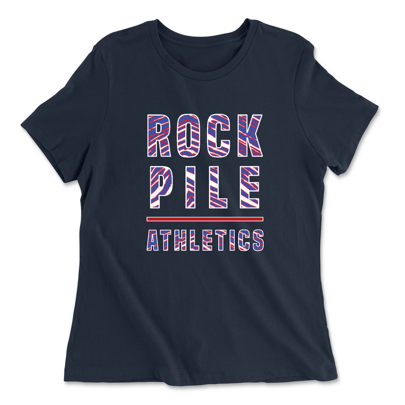 Rock Pile CrossFit Zubaz Womens - Relaxed Jersey T-Shirt