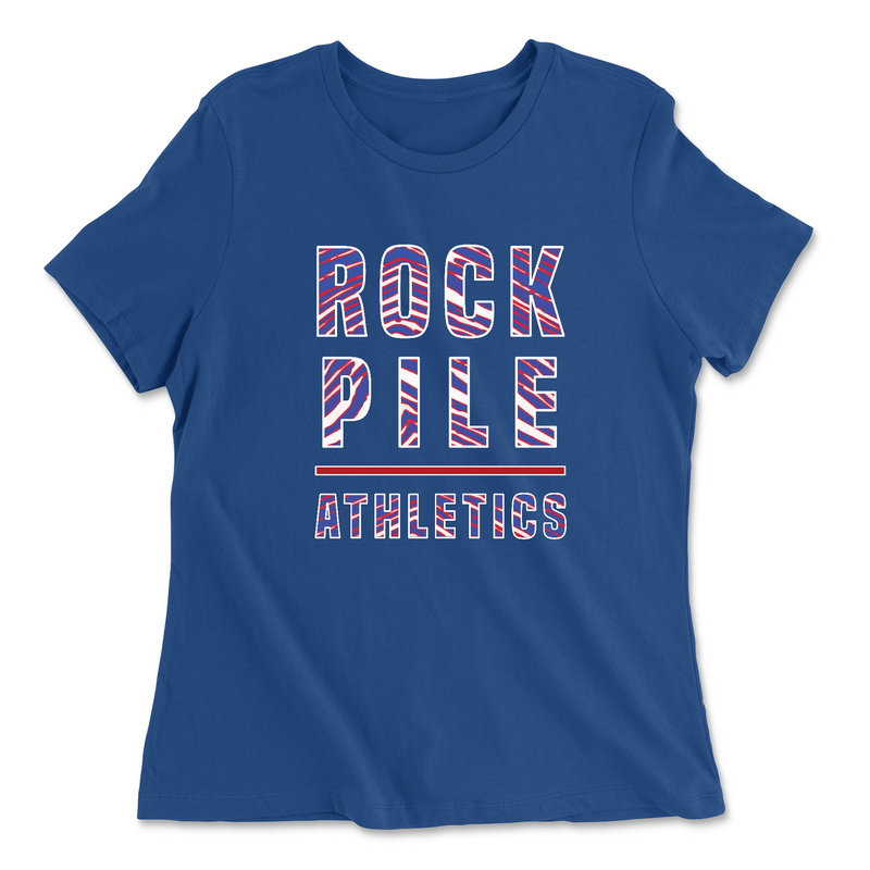 Rock Pile CrossFit Zubaz Womens - Relaxed Jersey T-Shirt