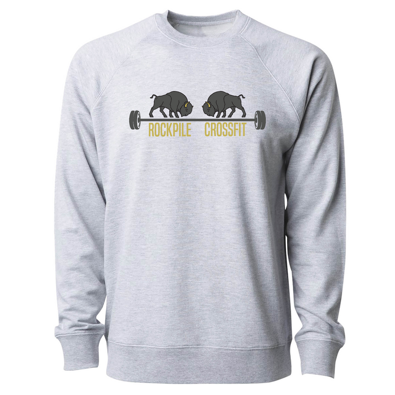 Mens 2X-Large ATHLETIC_HEATHER CrewNeck