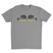 Mens 2X-Large DARK_HEATHER_GREY T-Shirt