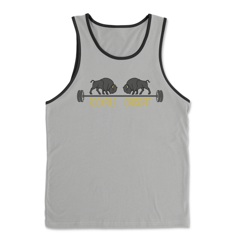 Mens 2X-Large HEATHER_GRAY Tank Top