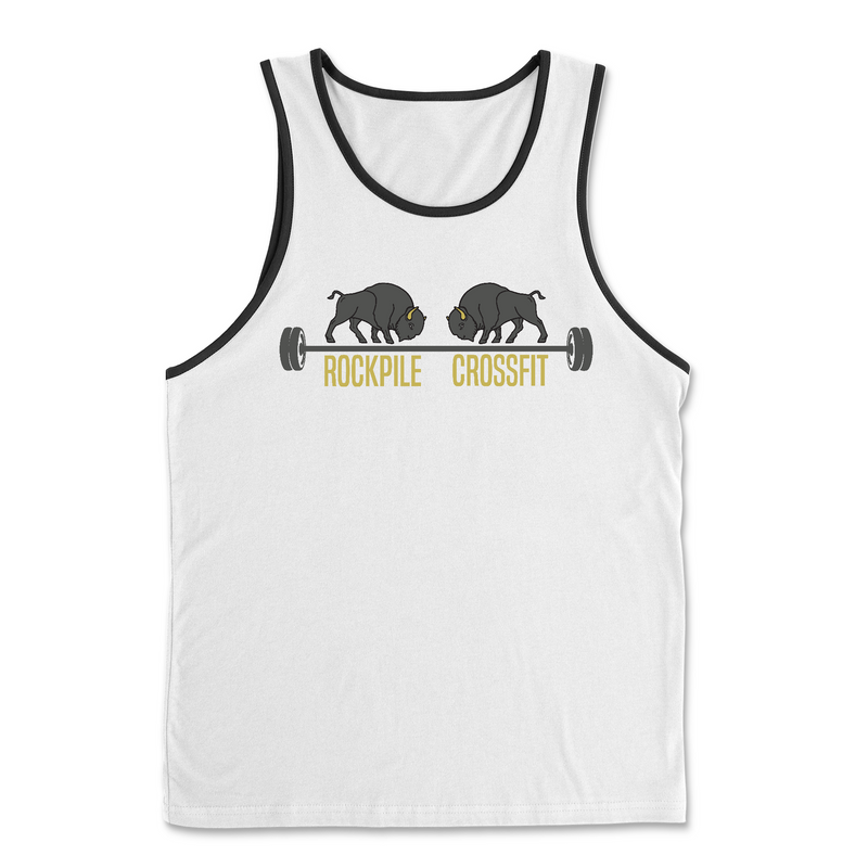 Mens 2X-Large WHITE Tank Top
