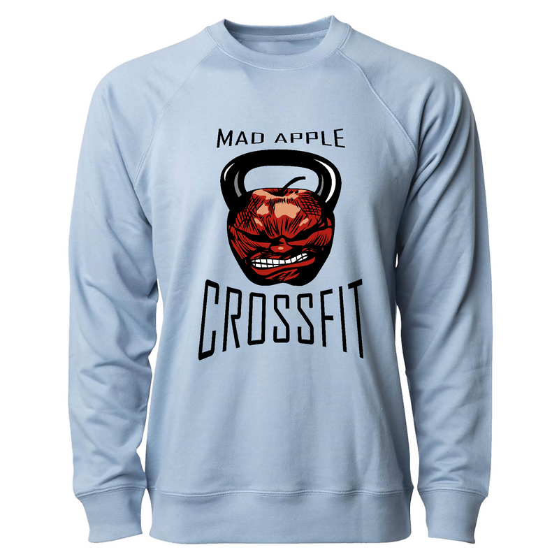 Mens 2X-Large MISTY_BLUE CrewNeck