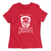 Womens 2X-Large RED Relaxed Jersey T-Shirt
