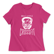Womens 2X-Large BERRY Relaxed Jersey T-Shirt