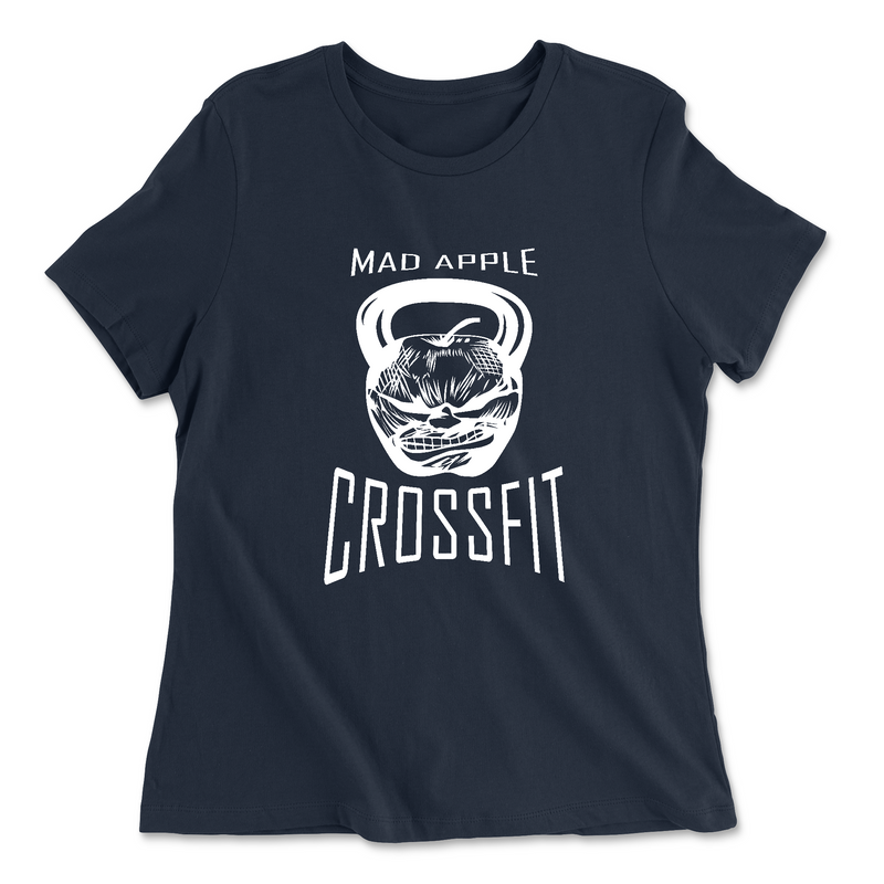 Womens 2X-Large NAVY Relaxed Jersey T-Shirt