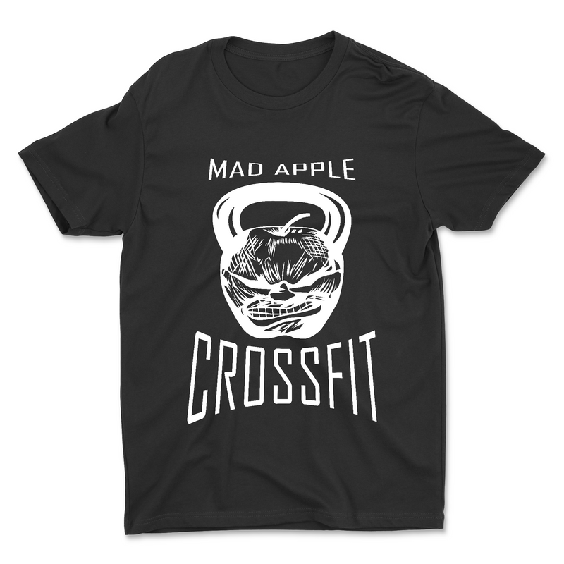 Unisex 2X-Large BLACK Cotton T-Shirt