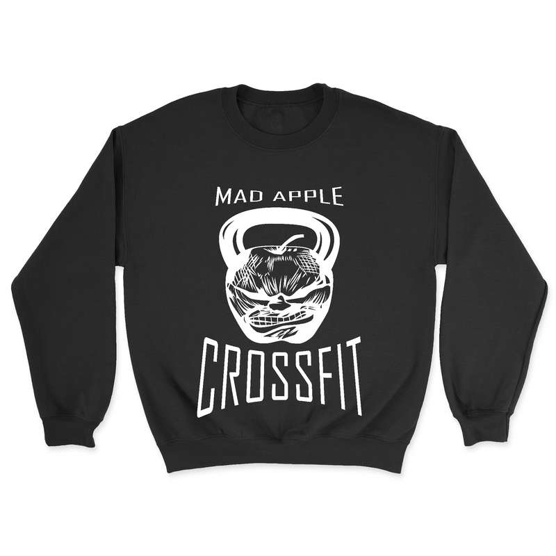 Mens 2X-Large BLACK Midweight Sweatshirt
