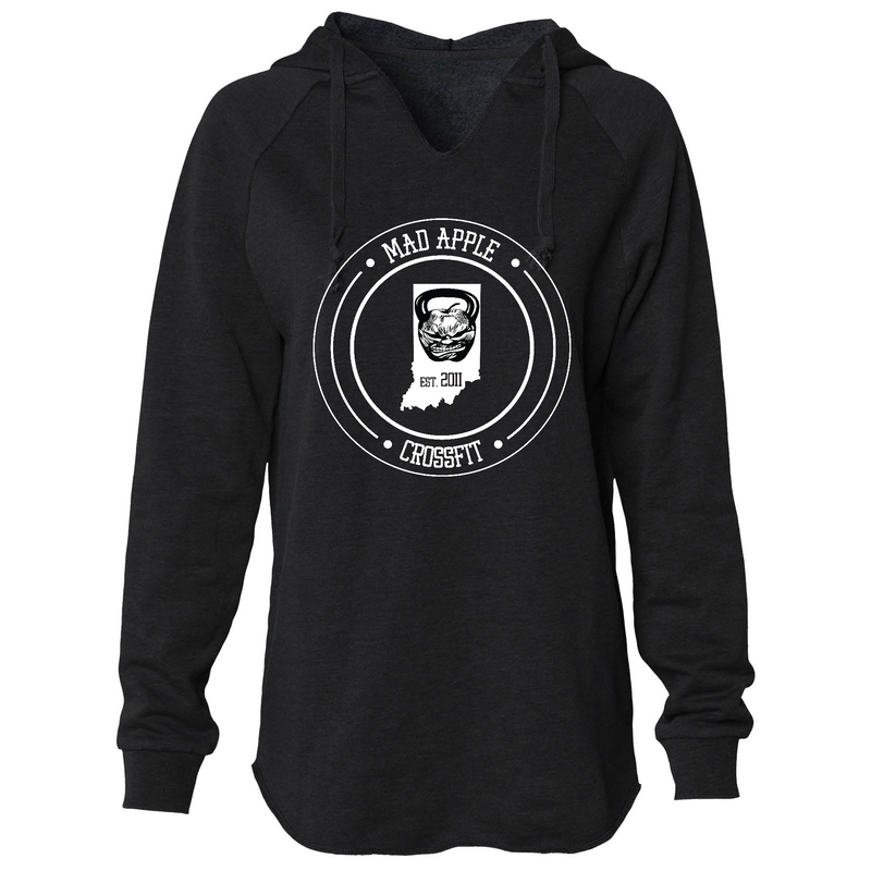 Womens 2X-Large BLACK Hoodie