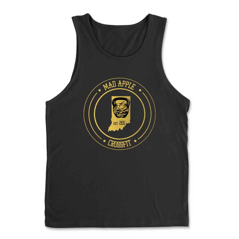 Mens 2X-Large BLACK Tank Top