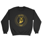 Mens 2X-Large BLACK Midweight Sweatshirt