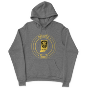 Mens 2X-Large GUNMETAL_HEATHER Hooded T-Shirt