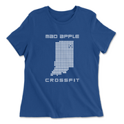 Womens 2X-Large TRUE_ROYAL Relaxed Jersey T-Shirt