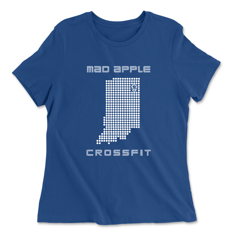 Womens 2X-Large TRUE_ROYAL Relaxed Jersey T-Shirt