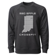 Mens 2X-Large CHARCOAL_HEATHER CrewNeck