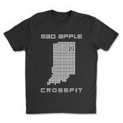 Mens 2X-Large BLACK T-Shirt