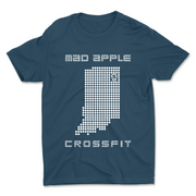 Unisex 2X-Large COOL_BLUE Cotton T-Shirt