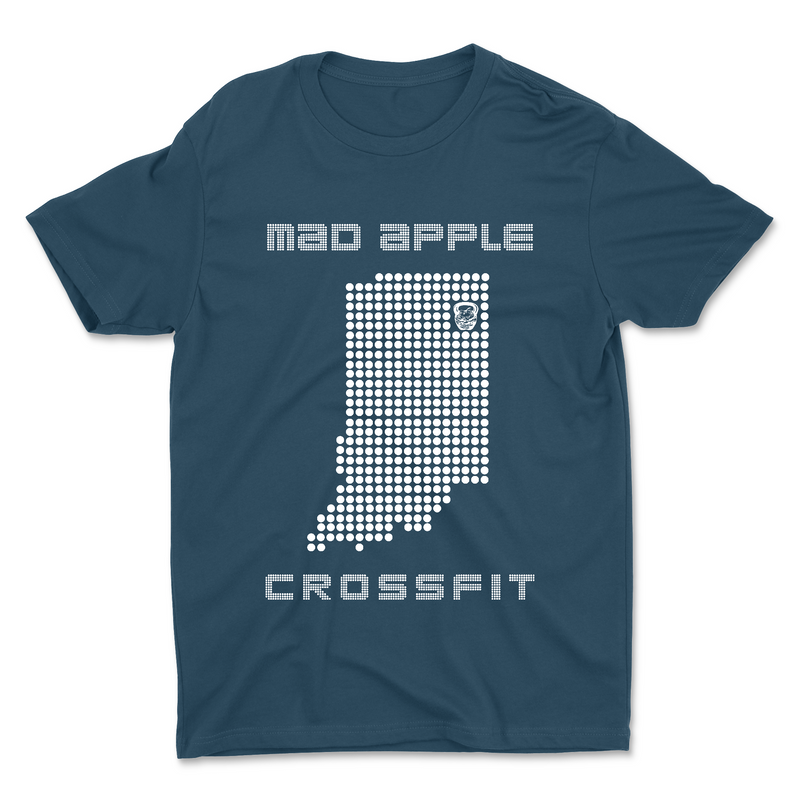 Unisex 2X-Large COOL_BLUE Cotton T-Shirt