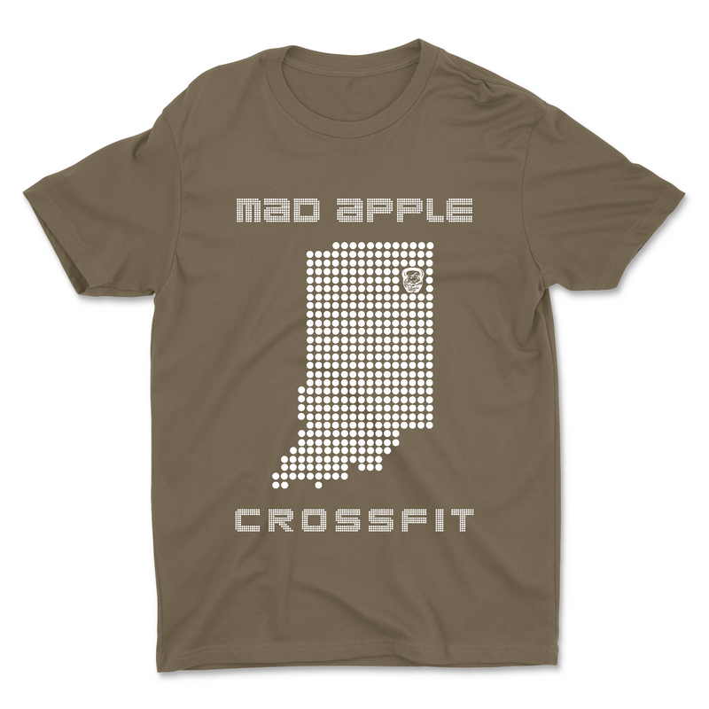 Unisex 2X-Large MILITARY_GREEN Cotton T-Shirt