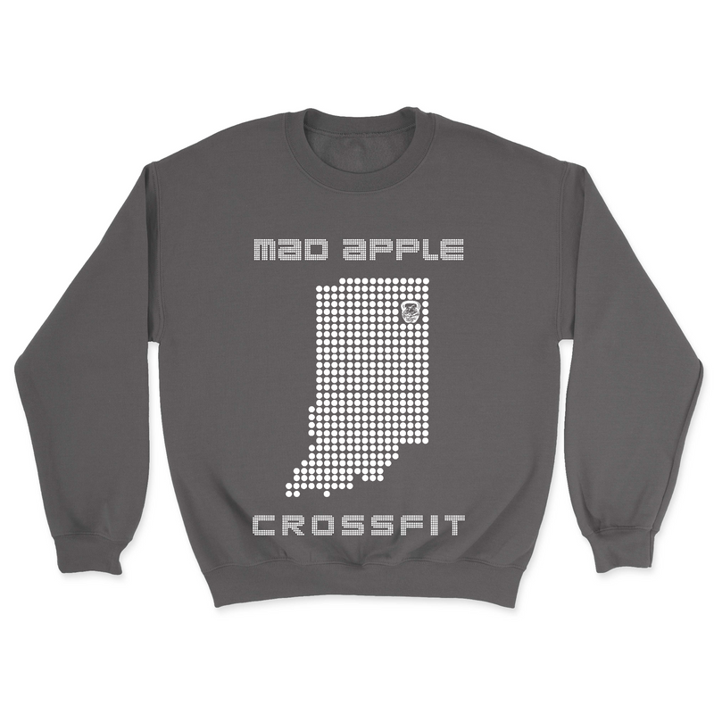 Mens 2X-Large CHARCOAL Midweight Sweatshirt