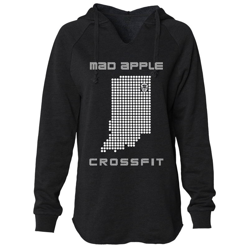 Womens 2X-Large BLACK Hoodie