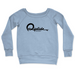 Womens 2X-Large MISTY_BLUE CrewNeck
