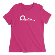 Womens 2X-Large BERRY Relaxed Jersey T-Shirt